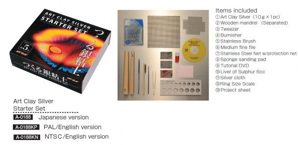 A-0188KP Art Clay Silver Starter Kit